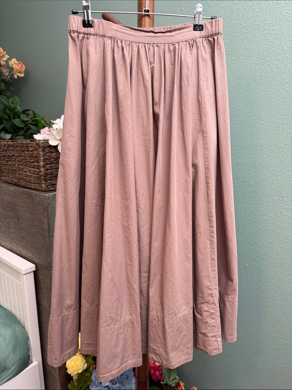 FREE PEOPLE Lowen Midi Skirt